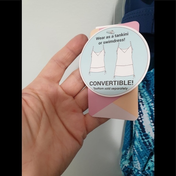 NWT GO by Gossip Deep Dive Convertible Swim Dress - Picture 8 of 15